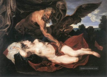  bar - Jupiter und Anthony van Dyck mythologischen Antiope Barock